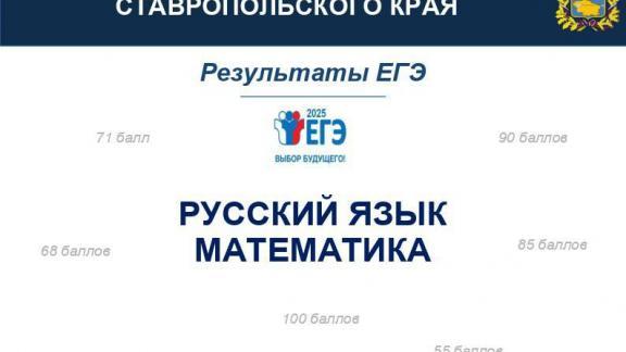 На Ставрополье 100 баллов ЕГЭ по математике набрал один выпускник