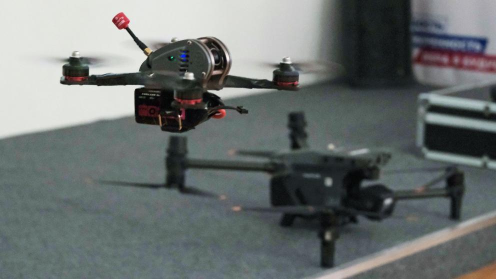 В селе Чернолесском проходят запланированные полёты БПЛА