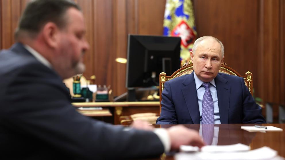 Владимир Путин провёл встречу с министром труда и социальной защиты РФ