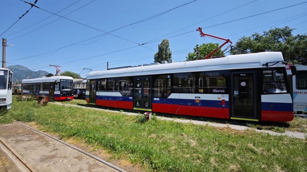 Новые трамваи поступили в Пятигорск