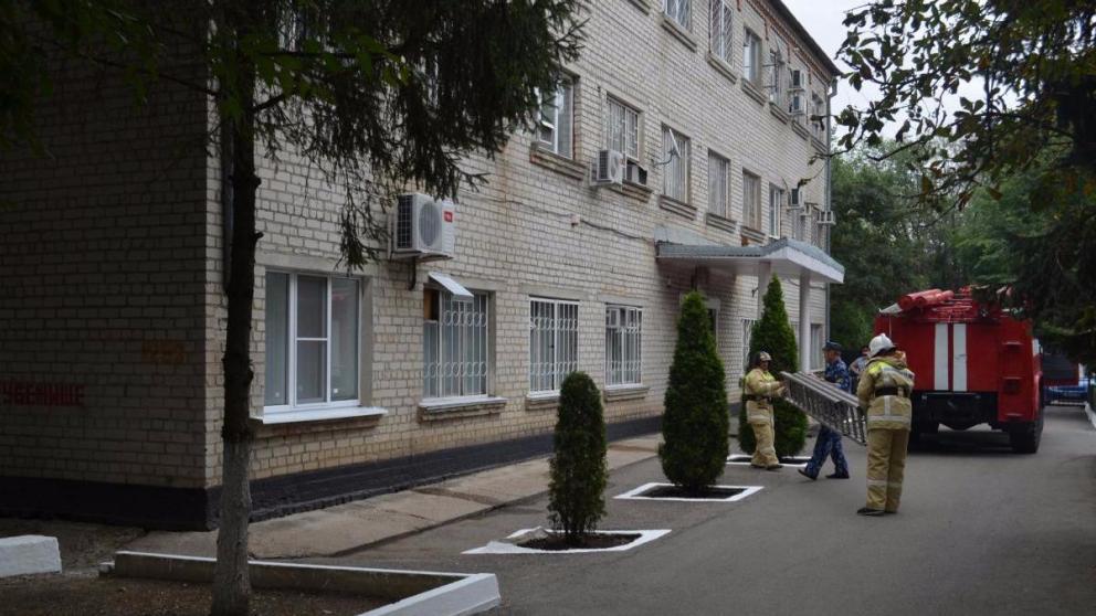 В ИК-4 УФСИН по Ставропольскому краю прошли пожарно-тактические учения