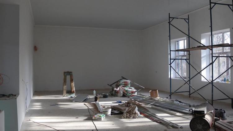 В Советском округе Ставрополья завершается ремонт спортзала стадиона