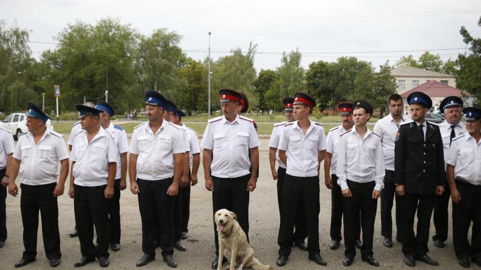 На Ставрополье отметили пятилетие Окружной казачьей дружины