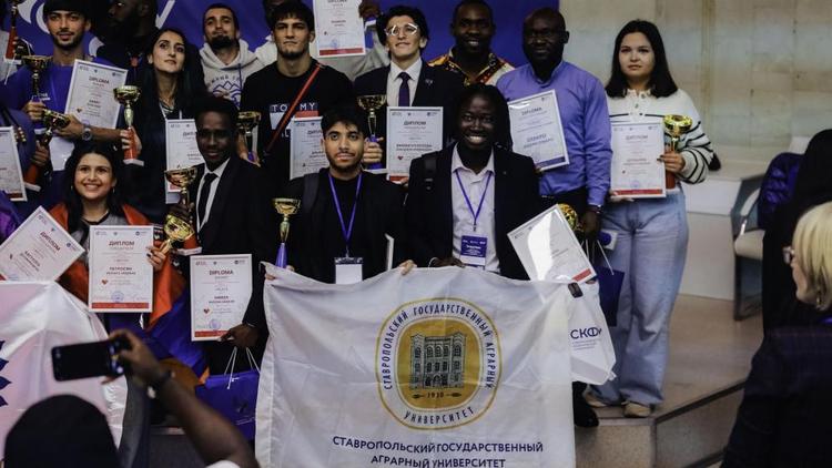 Студенты СтГАУ завоевали призовые места на всероссийском конкурсе «СтудRussia»