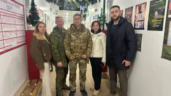 В госпиталь «Витязь» в Луганске доставили груз из Ставропольского края