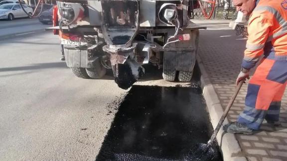В Ставрополе начался ямочный ремонт дорог