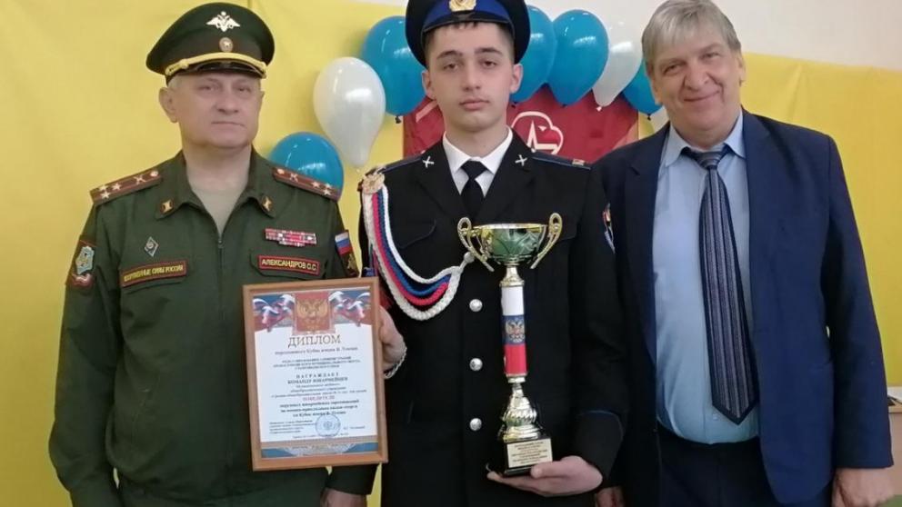 В Апанасенковском округе Ставрополья прошли юнармейские соревнования