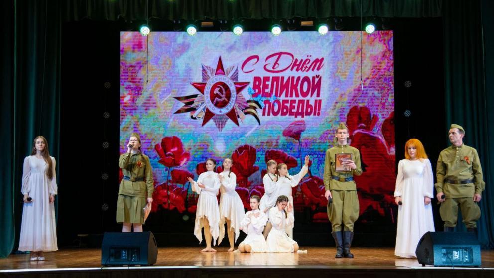 Концертно-фронтовая бригада Будённовского округа выступила в Георгиевске