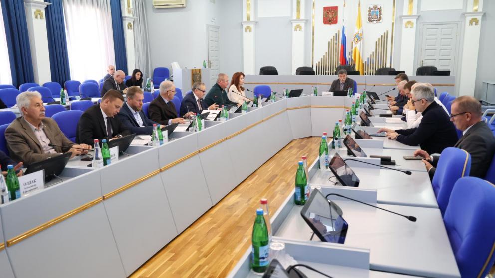 Дума Ставрополья: проект краевого бюджета проанализируют в профильных комитетах