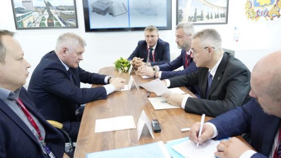 Губернатор Ставрополья провёл встречу с гендиректором ПАО «Нептун»