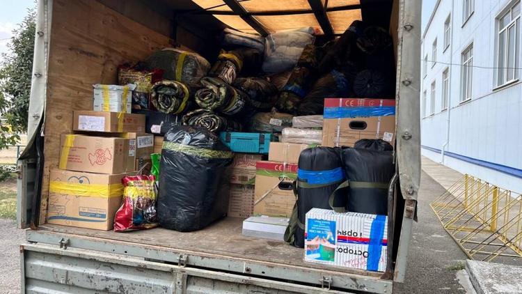 Полезный груз доставлен в зону СВО из Апанасенковского округа Ставрополья