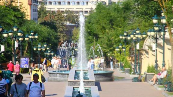 Сезон фонтанов в Кисловодске продлили до первых чисел ноября