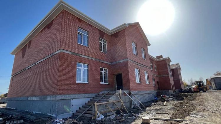 В селе Предгорного округа Ставрополья строится новая школа