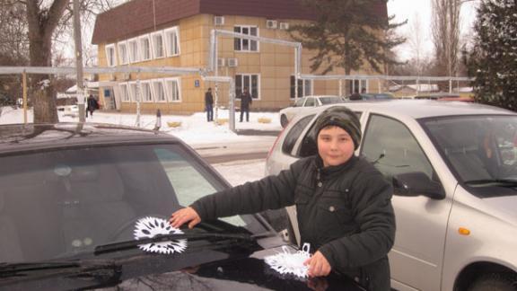 В Курском районе сотрудники ГАИ вместе со школьникам провели акцию «Внимание, дети!»