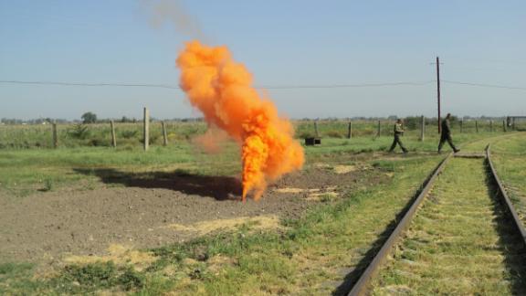 Учебный пожар на базе боеприпасов потушен в Кировском районе