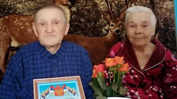 Семейная пара из Андроповского округа Ставрополья отметила 70-летие совместной жизни