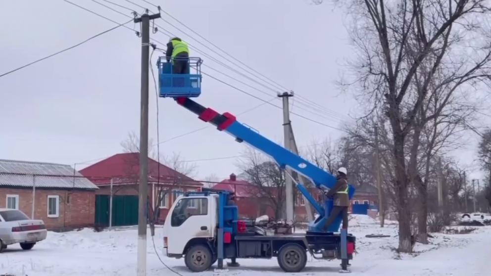 В Ипатовском округе модернизируют систему уличного освещения
