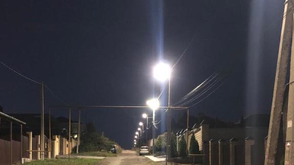 В Ставрополе на шесть километров увеличили протяжённость линий уличного освещения