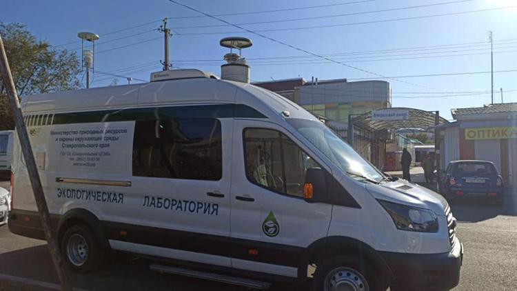 В Светлограде взяли пробы воздуха после пожара на центральном рынке