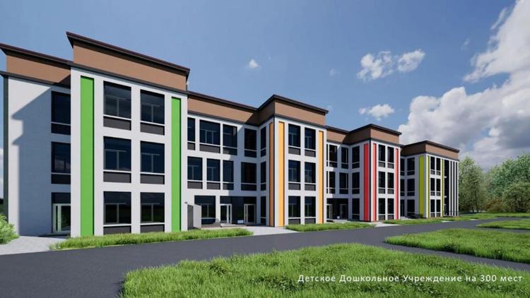 Строительство детского сада на Южном обходе в Ставрополе идёт по графику