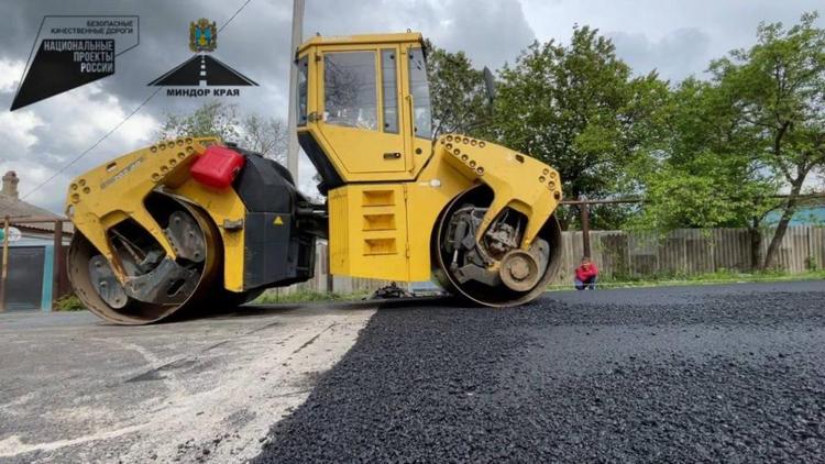 В хуторе Беляев на Ставрополье завершили дорожные работы