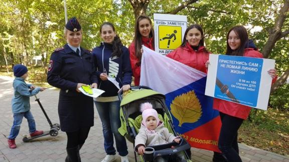 В Предгорном районе сотрудники Госавтоинспекции провели акцию «Будь заметнее на дороге!»