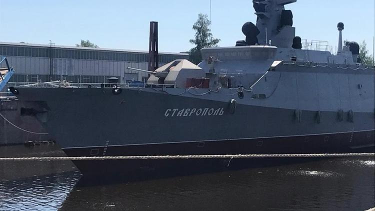 Балтийский флот РФ усилен ракетным кораблём «Ставрополь»