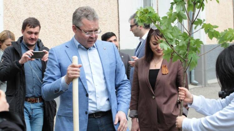Губернатор Ставрополья принял участие в открытии Аллеи Памяти участников СВО