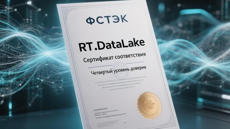 RT.DataLake получил сертификат ФСТЭК четвертого уровня