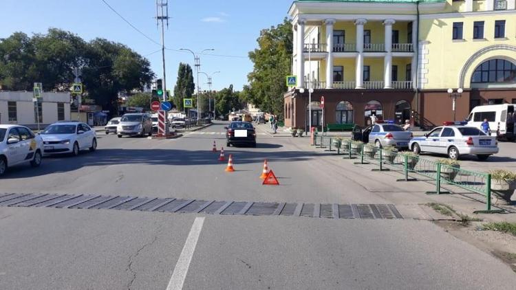 В Пятигорске в ДТП пострадала пенсионерка-нарушительница