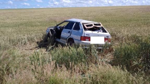 В Арзгирском округе спровоцировавший ДТП водитель скрылся с места происшествия