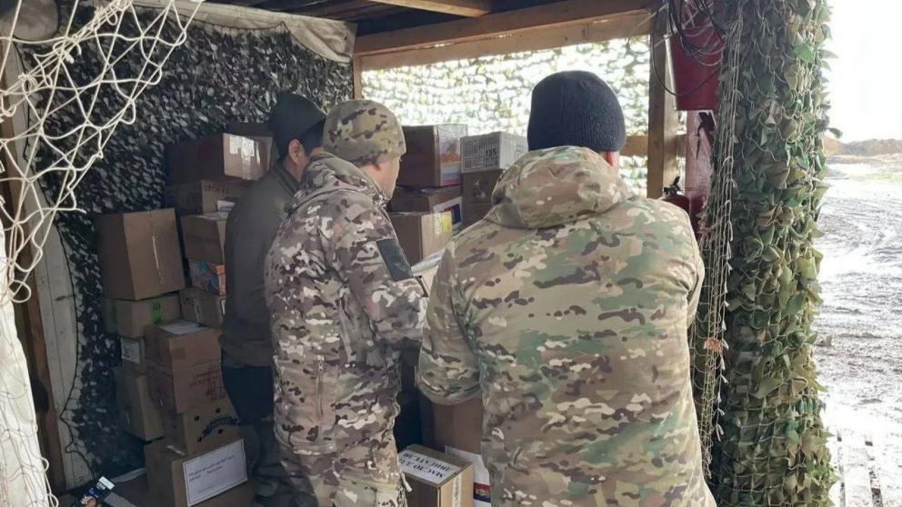 Из Ипатовского округа направили полезный груз землякам в зону СВО