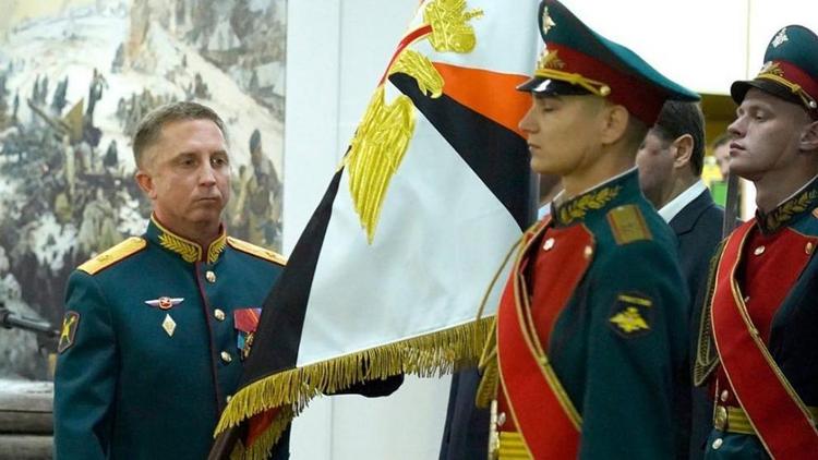 В Ставрополе передали штандарт командующему 49-й общевойсковой армией