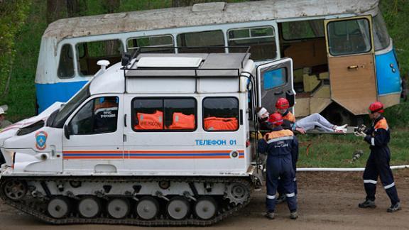 Паводок, пожар и террористы: масштабную тренировку провели на Ставрополье