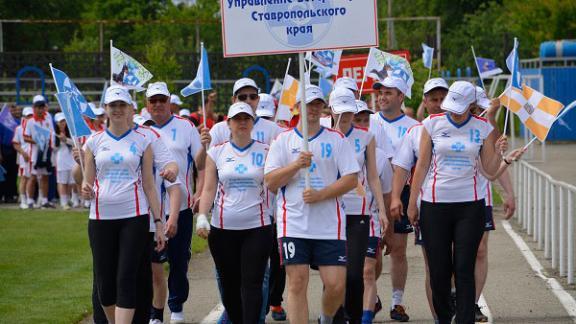 Ветеринары Ставрополья показывали спортивную подготовку