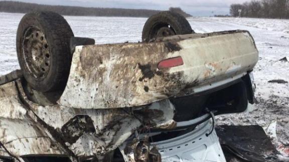 Лихач на «Ладе Приоре» улетел в кювет в Александровском районе