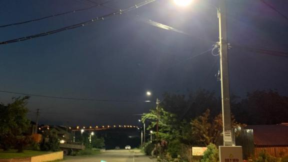 Более двух километров новых линий освещения построено в Ставрополе