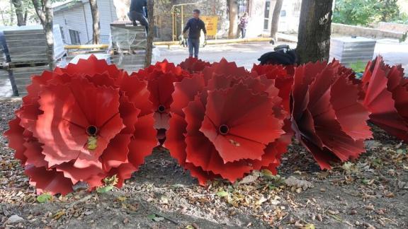 В Железноводске установят огромные фонари-гвоздики