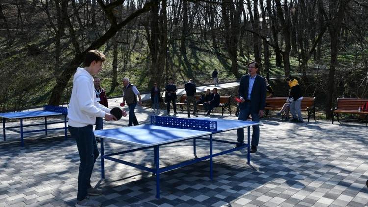 Турнир по настольному теннису состоялся в Железноводске