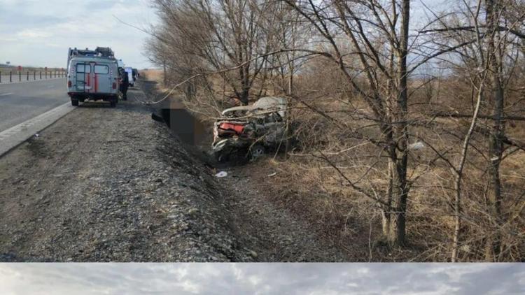 Автоледи погибла на Ставрополье в ДТП с КамАЗом