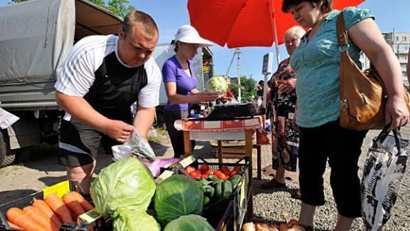 Ставропольцы запаслись продуктами на сельхозярмарке