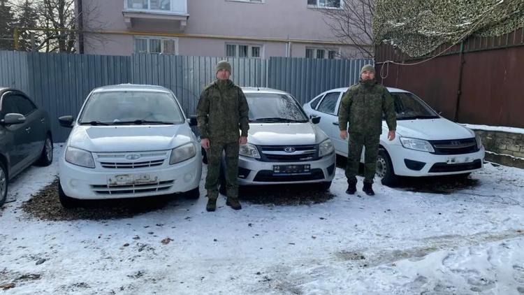 Из Ставрополья передали 5 автомобилей в зону спецоперации