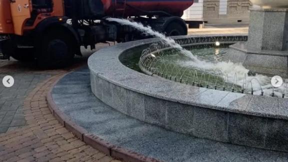 В Ессентуках ремонтируют каскад фонтанов на Курортном бульваре