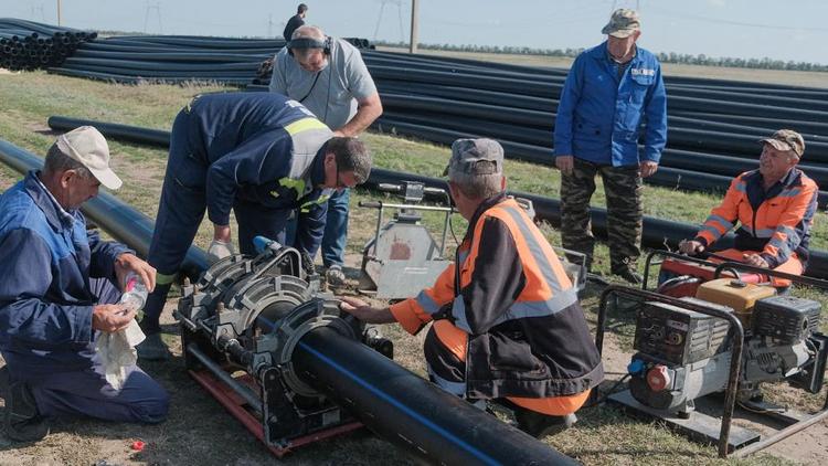 На Ставрополье начат капремонт Кугультинского водопровода