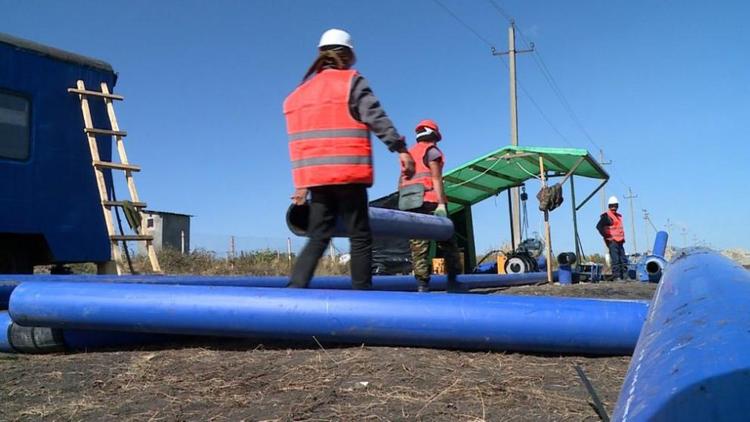 В Предгорном округе прокладывают новую ветку межпоселкового водовода