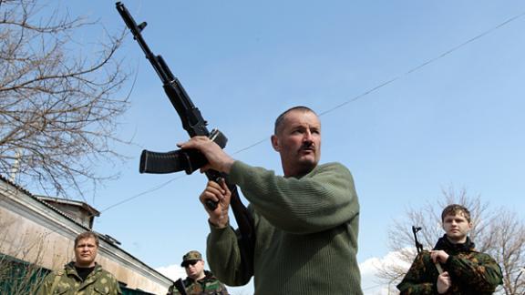 Ставропольские казаки обучались штурму, захвату и обороне зданий