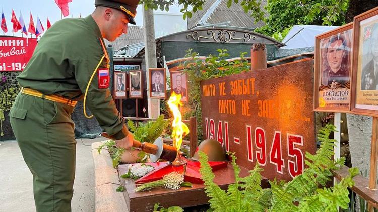 Семья из Кировского округа Ставрополья организовала патриотическую акцию