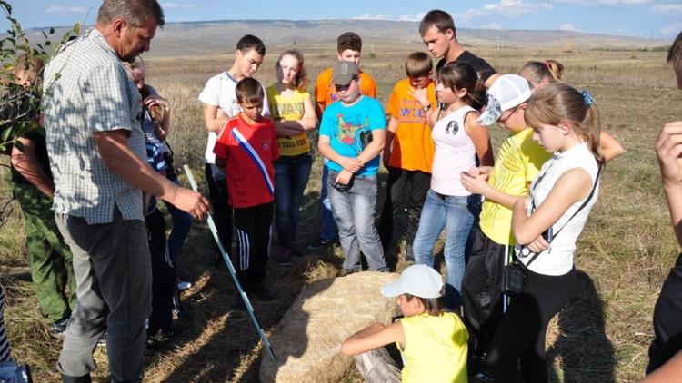 На Ставрополье развивается движение юных археологов, изучающих природу и историю родного края