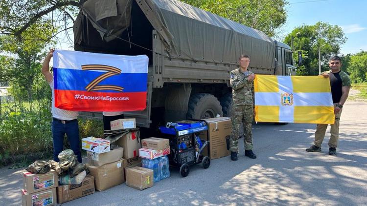 Жители Ставрополья передали участникам СВО около тонны груза