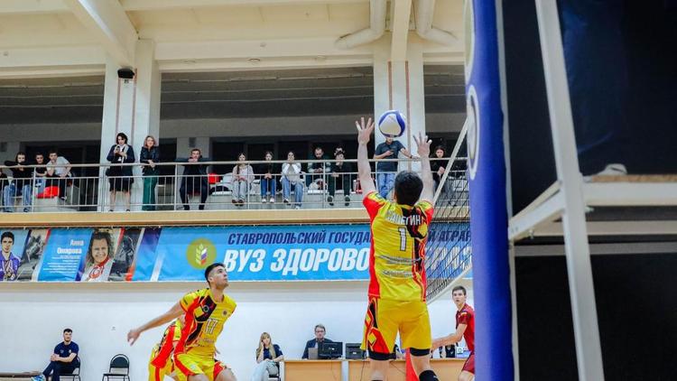 «КОЛОС» выиграл три матча в четвёртом туре чемпионата России по волейболу